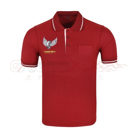 MEN MOTORCYCLE POLO SHIRT